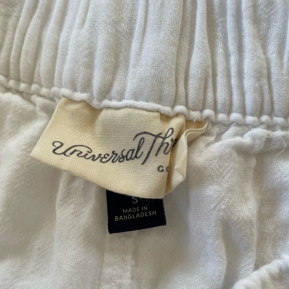 Universal Thread Cotton Gauze White Shorts - Picture 6 of 6